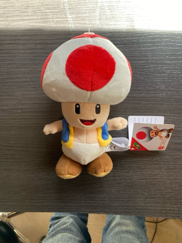 Peluche Toad Super Mario Bros Orginal
