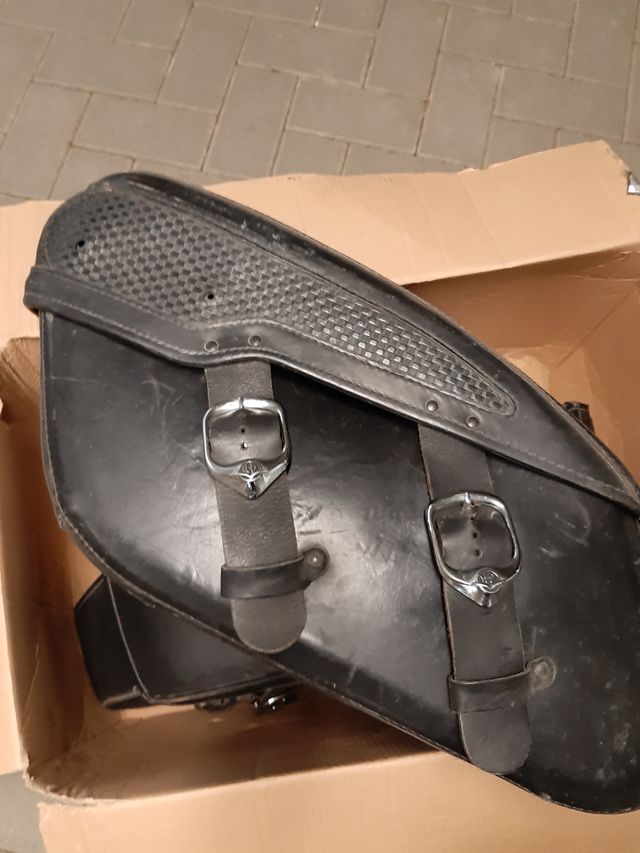 Borse pelle Road King Electra Glide