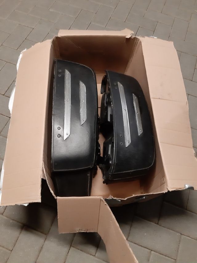 Borse pelle Road King Electra Glide