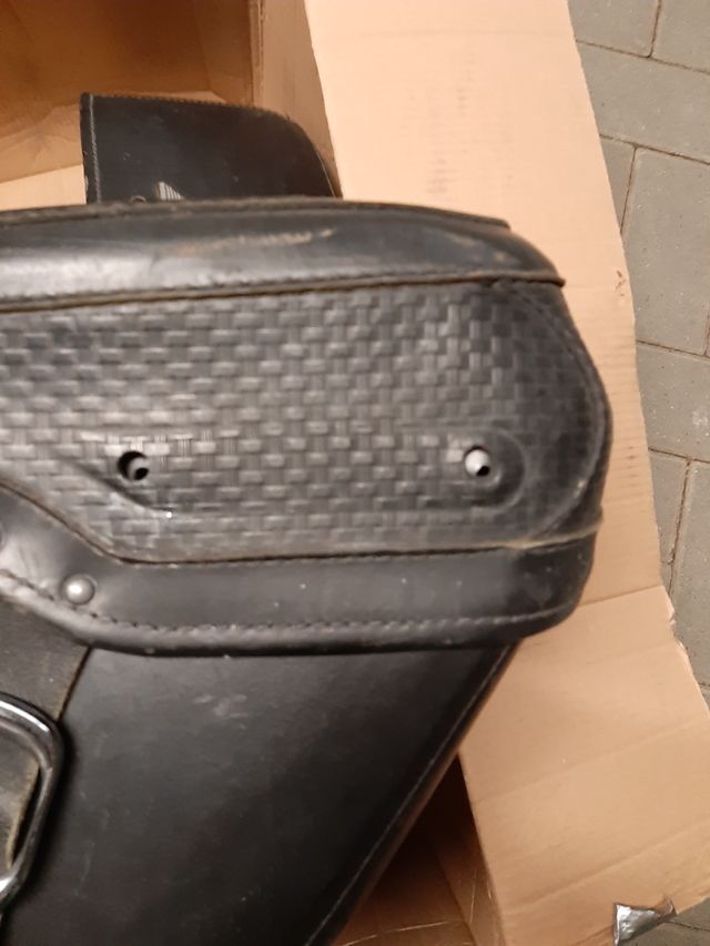 Borse pelle Road King Electra Glide