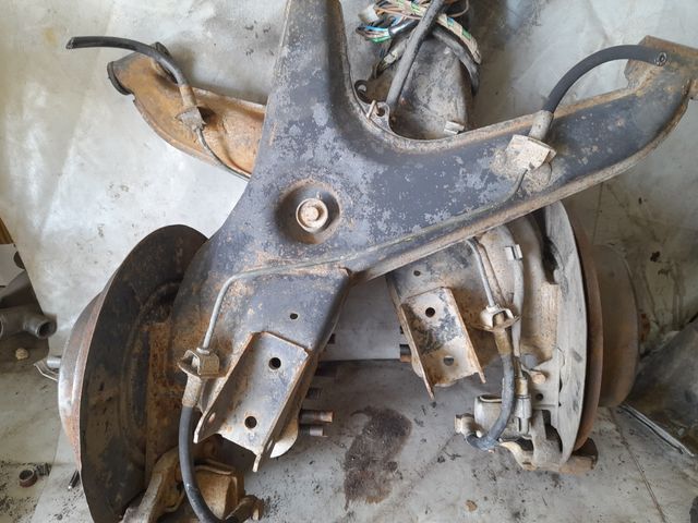 Bmw e21 puente trasero discos y pinzas