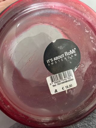 Vaso contenitore rosso It’s About RoMi