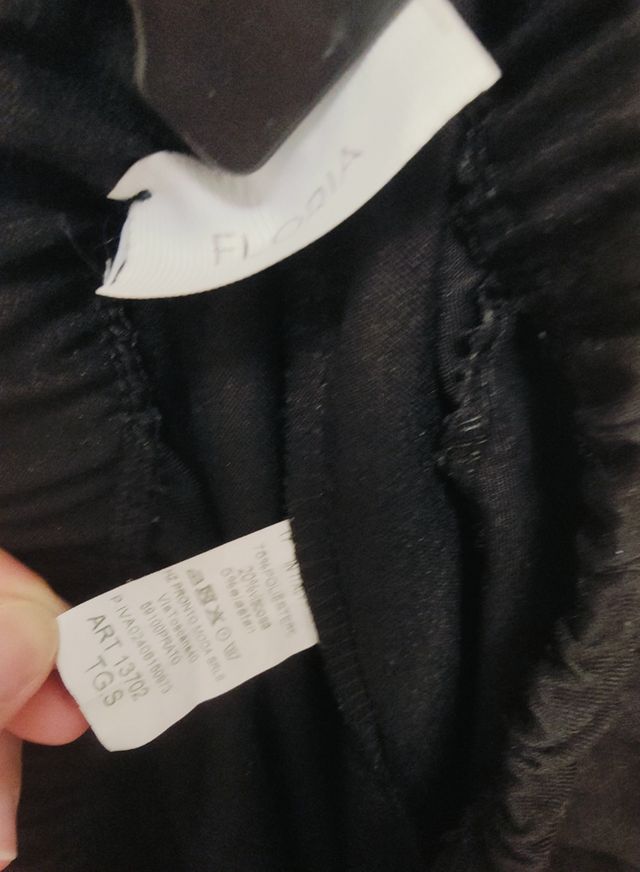 Pantalone nero fashion