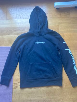 Sudadera negra hollister