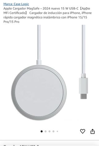 Cargador inalámbrico iPhone