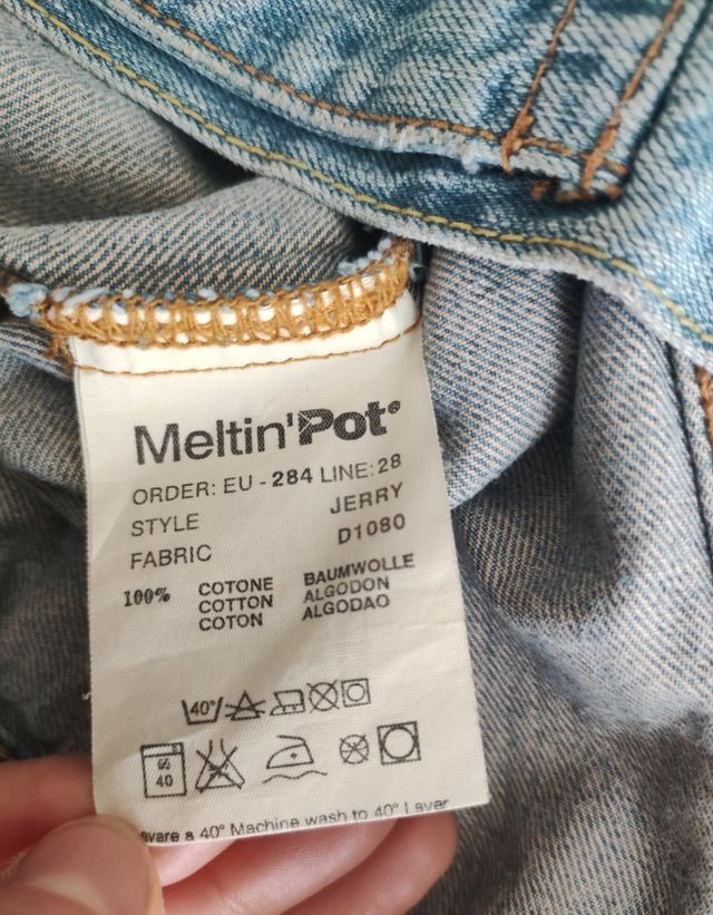 Giubbino di jeans Meltin Pot