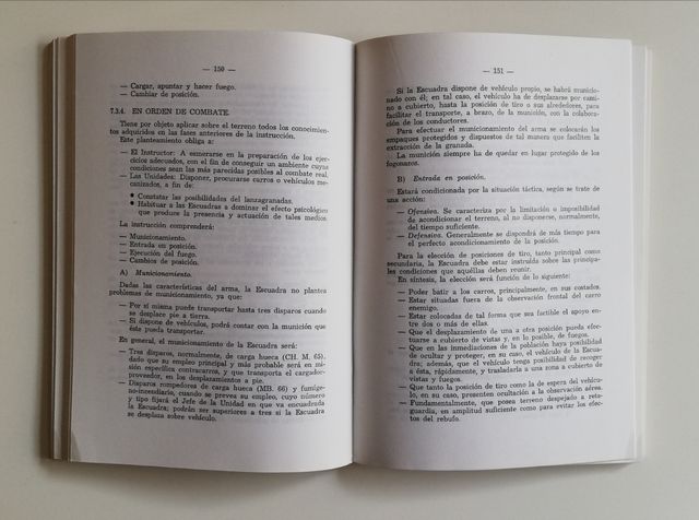 Manual empleo del lanzagranadas