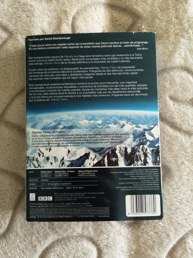 DVD Planeta tierra