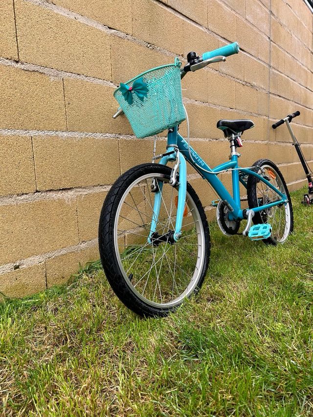 Bicileta niños btwin original 120 azul