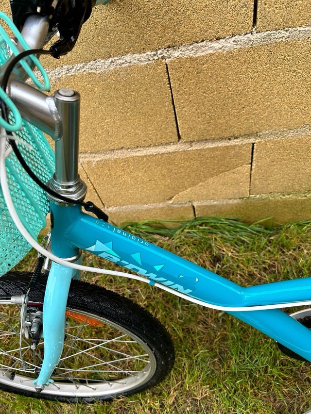 Bicileta niños btwin original 120 azul