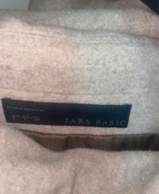 Cappotto beige Zara