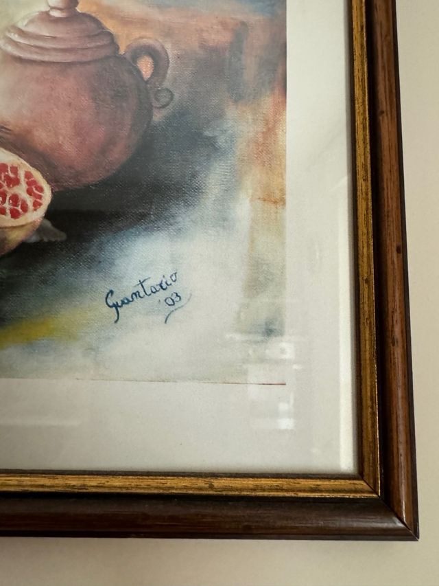 Quadro Ricarda Guantario melograno