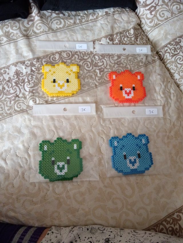 Hama beads osos amorosos