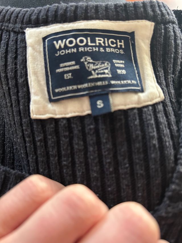 Maglia blu Woolrich