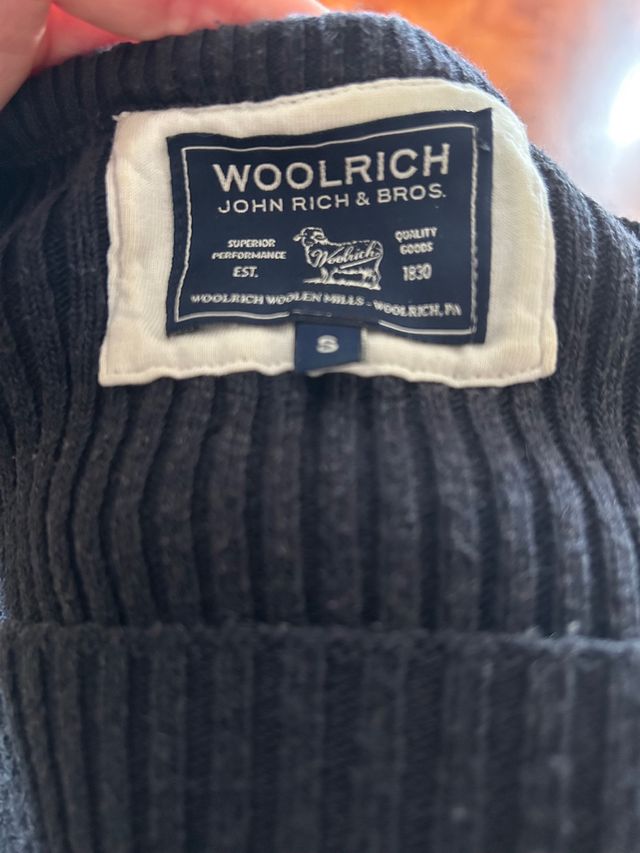 Maglia blu Woolrich