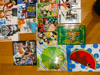 Libro juvenil manga en Japonés