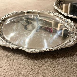 Vassoi acciaio anni 60