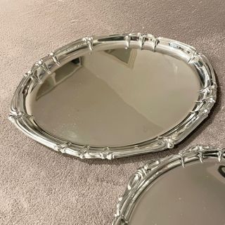 Vassoi acciaio anni 60