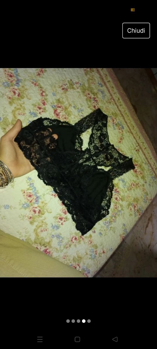 Bralette in pizzo 85A eAA