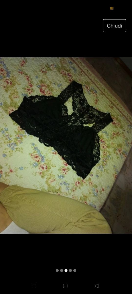 Bralette in pizzo 85A eAA