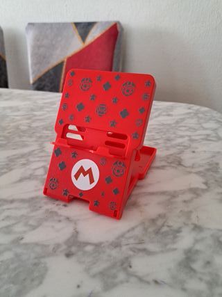 soporte consola super mario bros switch