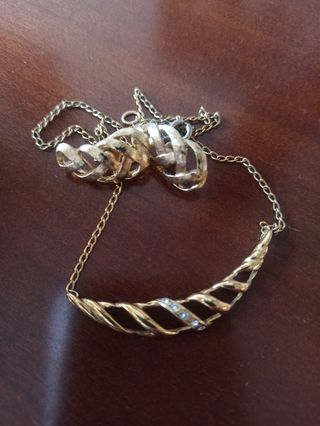 Colgante+pendientes vintage