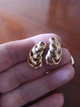 Colgante+pendientes vintage