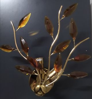 Applique oro e cristalli