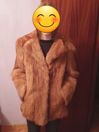 Chaquetón de piel de zorro