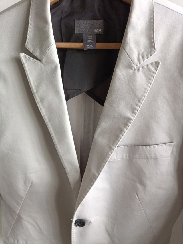 Americana gris claro H&M