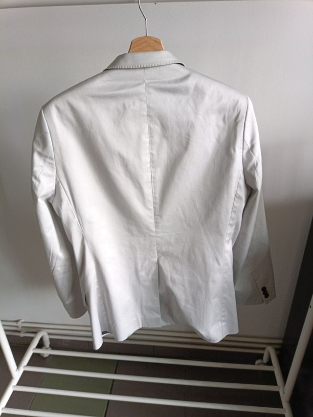 Americana gris claro H&M