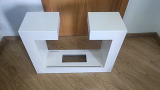 Estructura para chimenea,chinea bioetanol metal