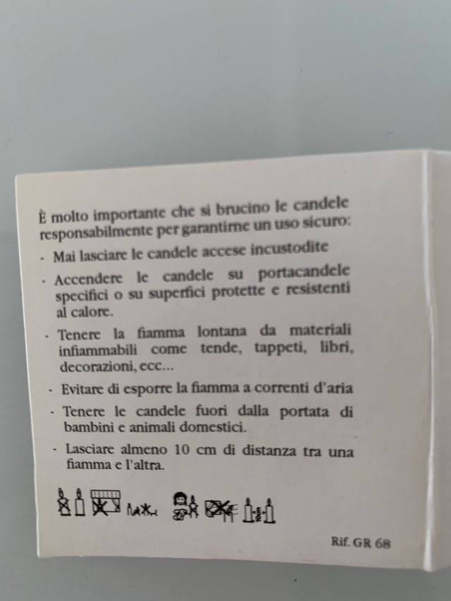 Gufetto portacandela bagutta