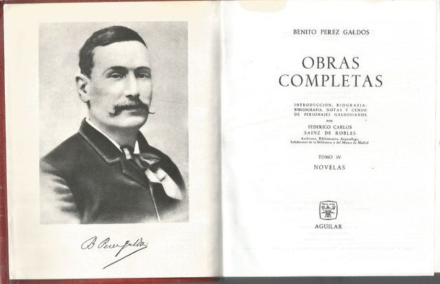 OBRAS COMPLETAS-6 VOLUMENES-BENITO PEREZ GALDOS-AG