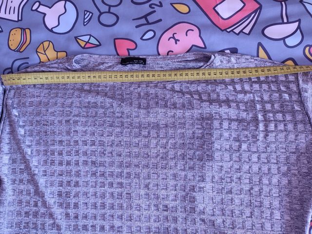 Camiseta plateada Zara