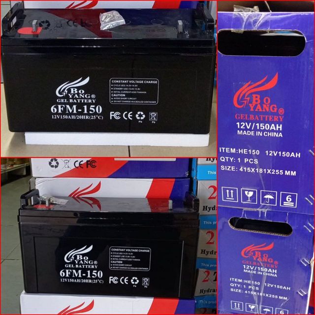 BATTERIA GEL KIT FOTOVOLTAICO 12V DA 150A ENERGIE