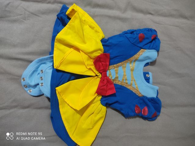 Disfraz Blancanieves Disney 8-12 meses