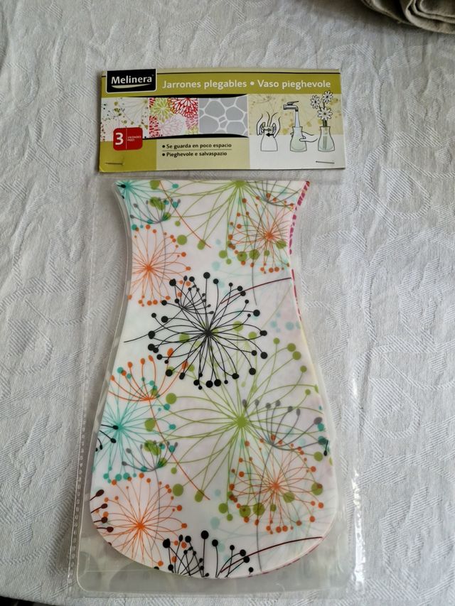 Confezione n. 3 vasi pieghevoli Melinera