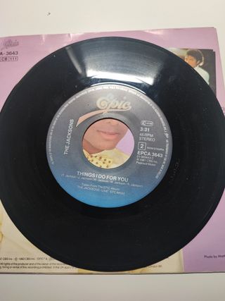 Disco vinilo 7" de Michael Jackson