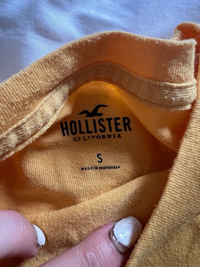 Camisa de hollister amarilla