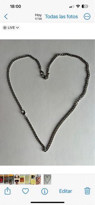Cadena de acero multi posición