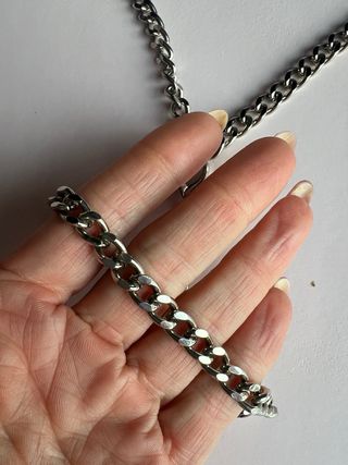Cadena de acero multi posición