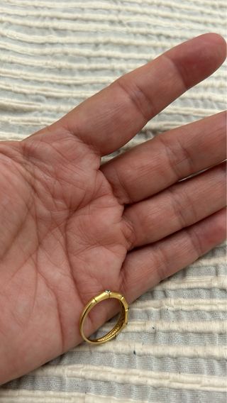 Anillo oro 