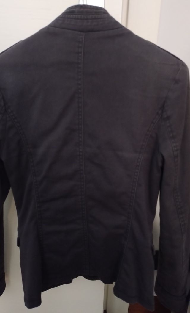 GIACCA DONNA MODELLO MILITARE BLU