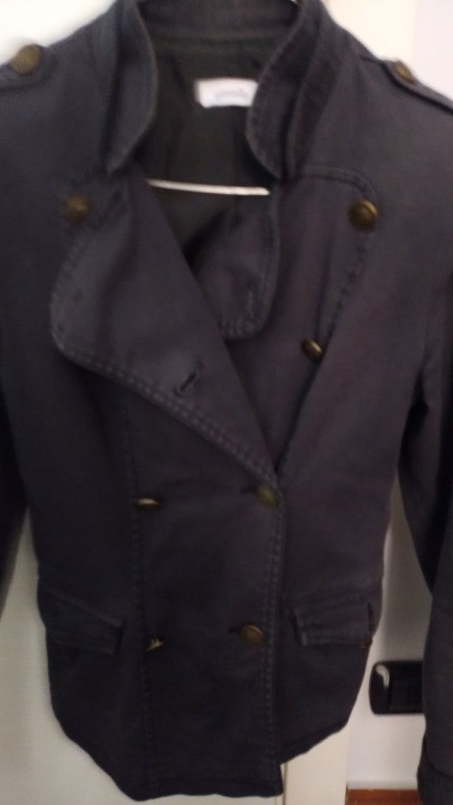 GIACCA DONNA MODELLO MILITARE BLU