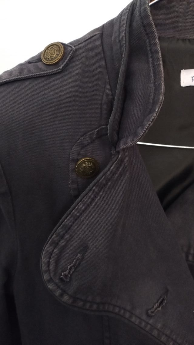 GIACCA DONNA MODELLO MILITARE BLU