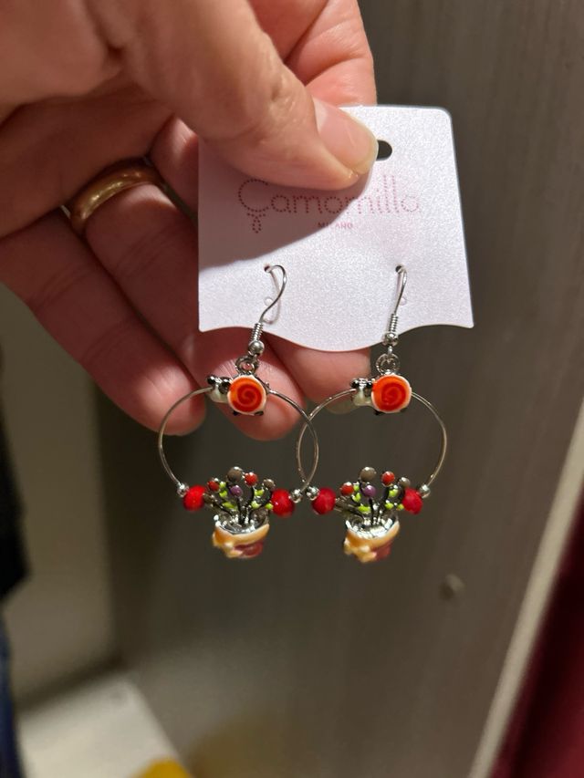 Camomilla milano orecchini nuovi 