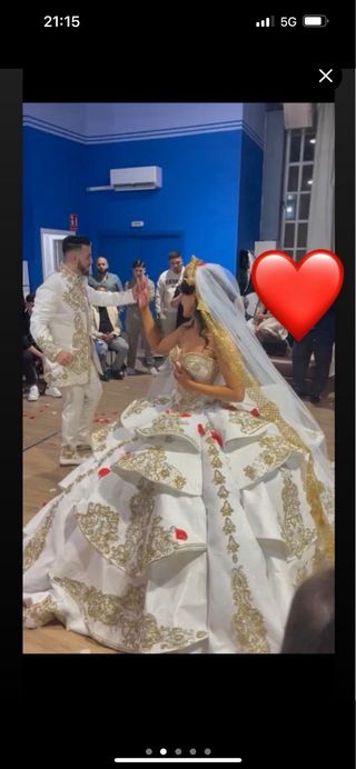 Traje de novio de boda gitana