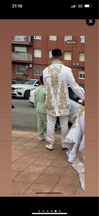 Traje de novio de boda gitana