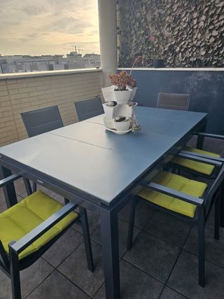 Mesa y silla 6 modelo Odissea